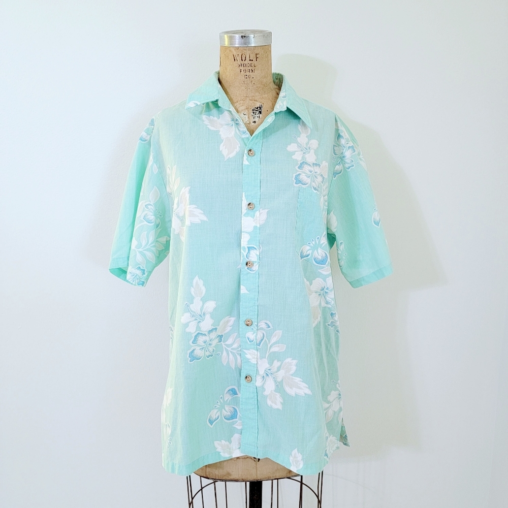 Vintage 1980's Cooke Street Hawaiian Aloha Shirt